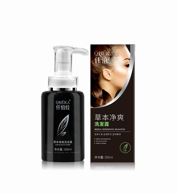 QBEKA 허브 리프레싱 안티 헤어 러스 샴푸 헤어 복원 샴푸