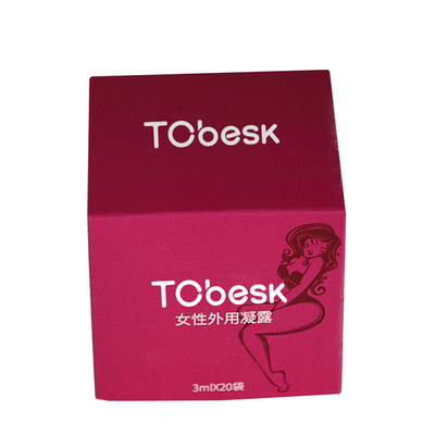 OEM/ODM 신체 안전 윤활료 휴대용 박스 여성 개인 윤활료