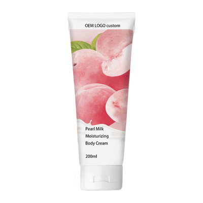 OEM/ODM 피부 관리 몸 용액 진주 우유 영양성 몸 크림 200ml