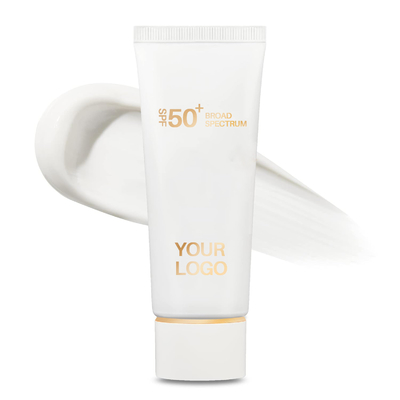 SPF 50 남성용 자외선 차단제 광대 스펙트럼 UVA/UVB 보호 가볍고 흰색 가루가 없다