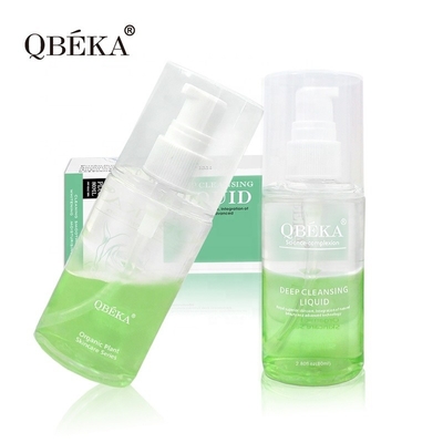 유기농 부드러운 영양성 청소기 메이크업 제거기 자극이 없습니다 강한 청소 80ml
