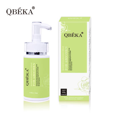 QBEKA 지방 연소 마사지 크림 여성과 남성의 복부 마사지 크림