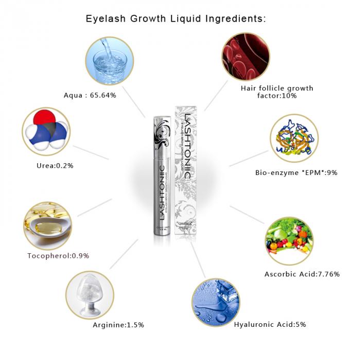 라슈토닉 눈꺼풀 연장액 눈꺼풀 성장 액체 4. 8ml 오래 지속되는 빠른 성장 효과 4