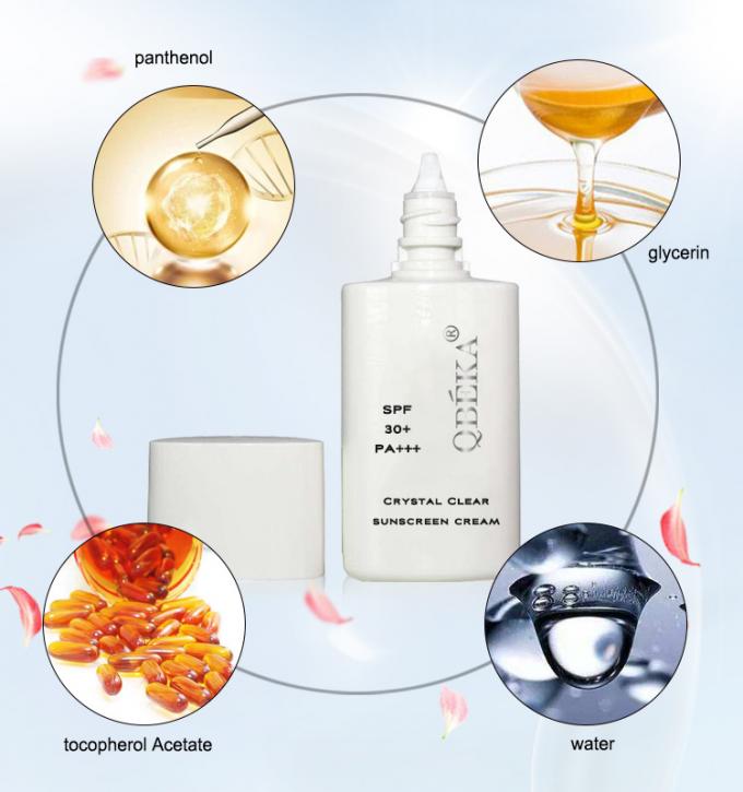 안전하고 효과적인 보호를 위해 판테놀 투여 몸 얼굴 자외선 차단제 SPF 50 3