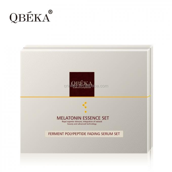 QBEKA 효소 폴리 펩타이드 희소화 세럼 하얀색 금 얼굴 키트 2