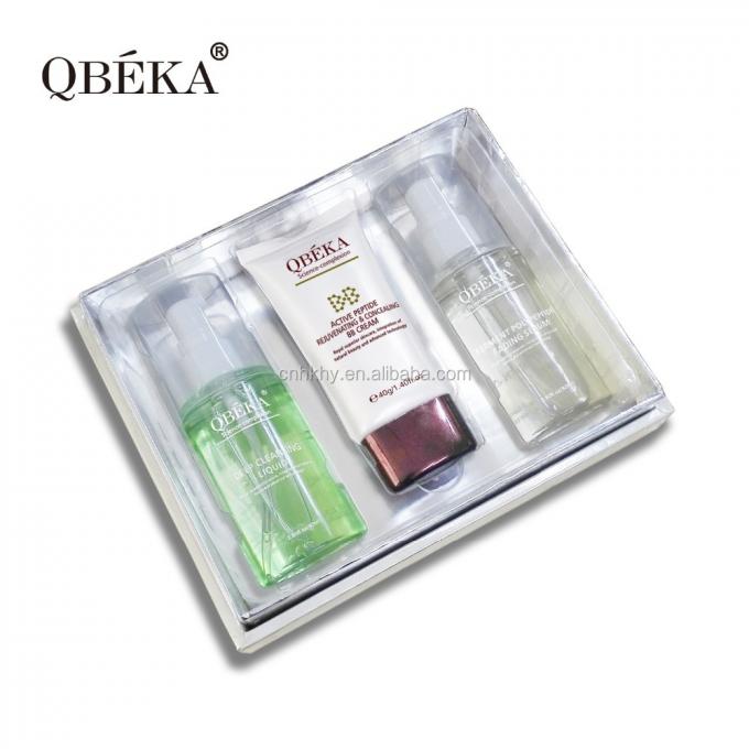 QBEKA 효소 폴리 펩타이드 희소화 세럼 하얀색 금 얼굴 키트 1
