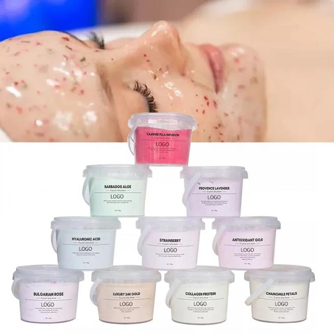 얼굴 관리 진흙 마스크 껍질 벗기 젤리 마스크 파우더 200g 부피 주요 성분 콜라겐 3