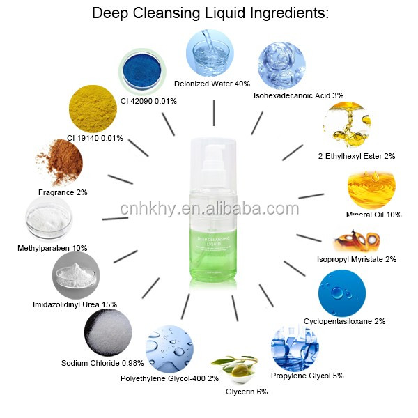 유기농 부드러운 영양성 청소기 메이크업 제거기 자극이 없습니다 강한 청소 80ml 8